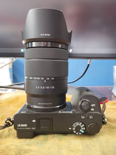 sony a6600 with sony 18/135 oss lens