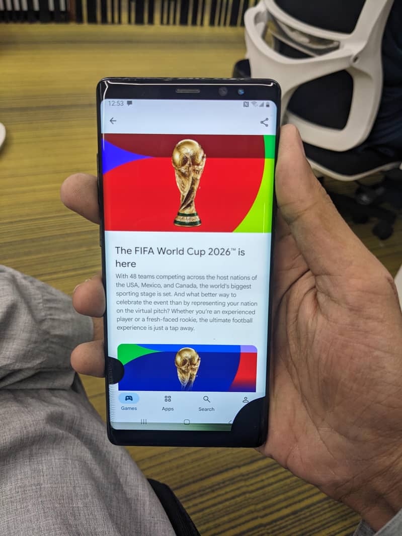 Samsung Mobile Note 8 1
