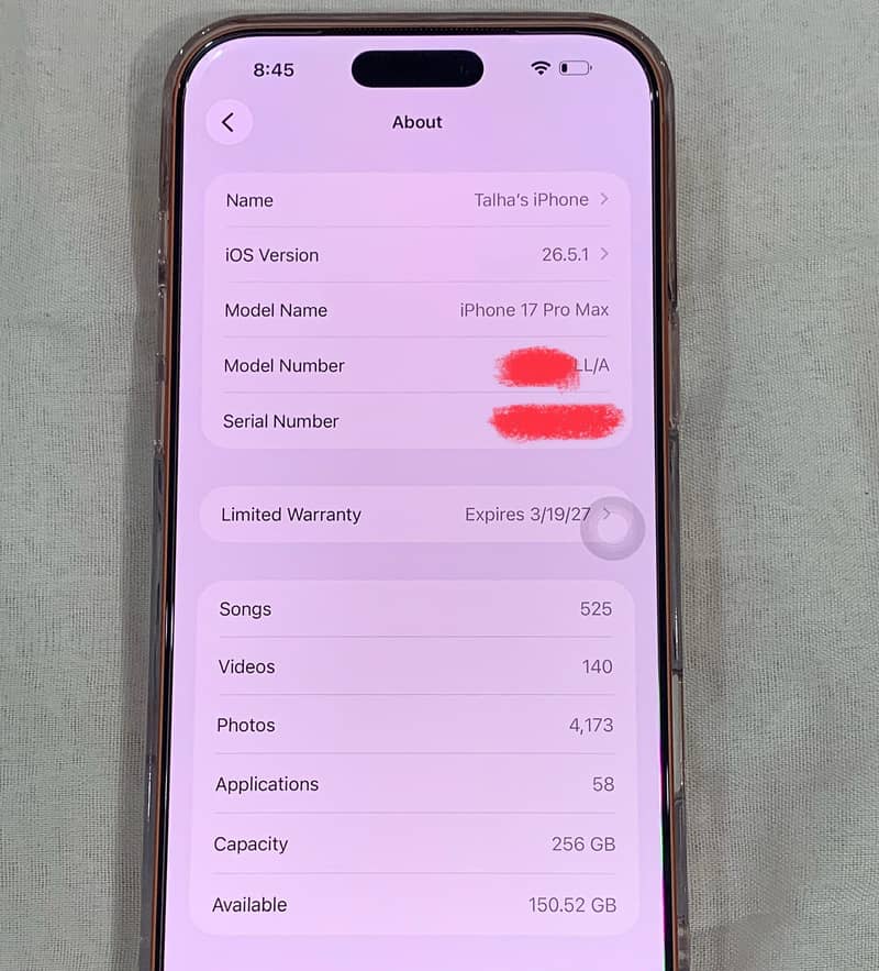 iPhone 17 Pro Max 256GB Box Pack 10/10 | Scratchless 8