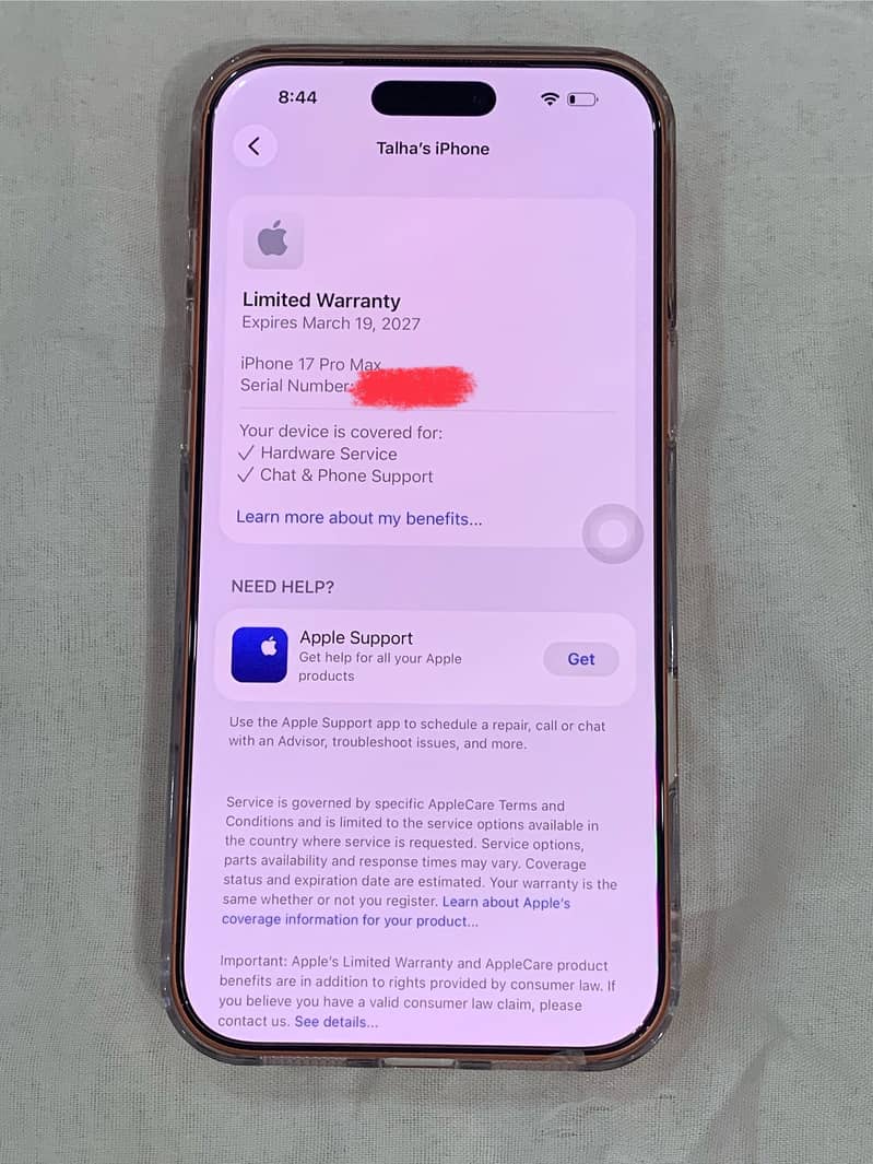 iPhone 17 Pro Max 256GB Box Pack 10/10 | Scratchless 9