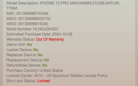 Iphone 15 pro max JV