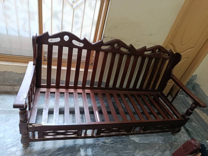 Antique Wooden Sofas 1