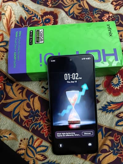 Infinix Hot 40i 16/128 8+8 condition 10/10 contact 03474786606