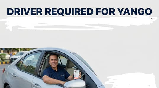 Driver required for Yango