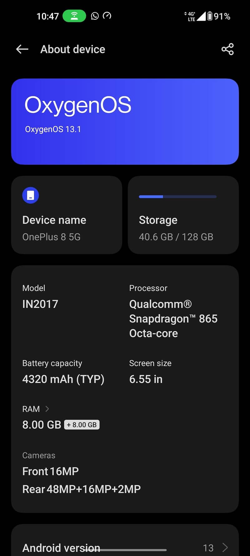 One Plus 8 5G 1