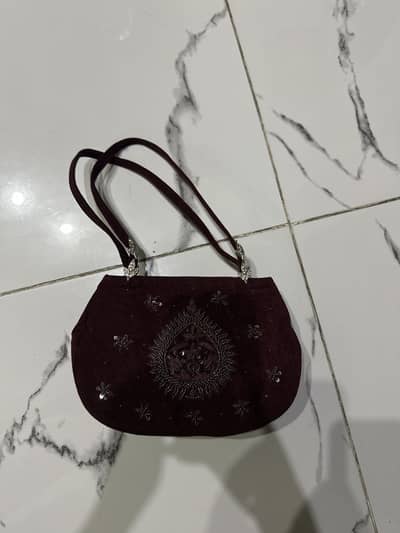 Burgundy Bag