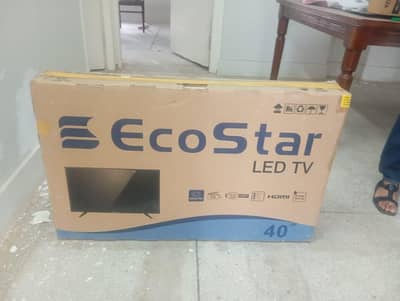 40 Inch EcoStar LED TV for sale