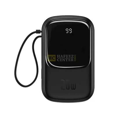 Baseus Qpow Digital Display Fast Charging Power Bank – 20000mAh