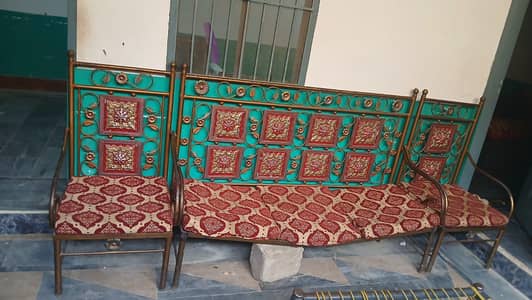 metal sofa set for sell