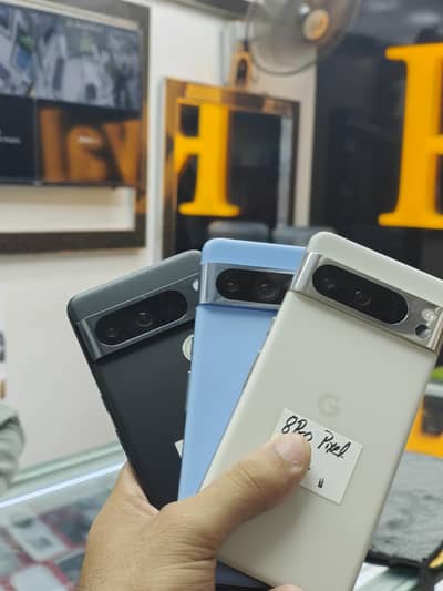 Google pixel 8pro approved 12/128 10/10 condition available