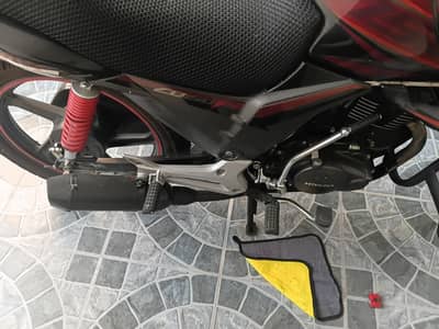 Akrapovic exhaust along with bend pipe