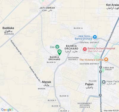 5 Marla Residential Plot For sale In Bahria Orchard