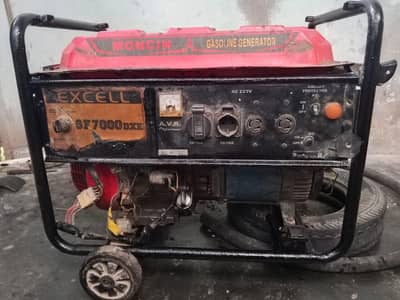 Moncin EXCELL SF7000DXE 6kVA Gas Generator | Self Start | AVR