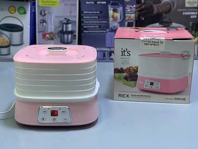 Fruit Dehydrator 6 Tray 2 kg capacity 1 year warranty cash on delivery