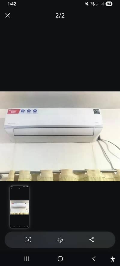 DAWALANCE INVERTER 1.5 TON