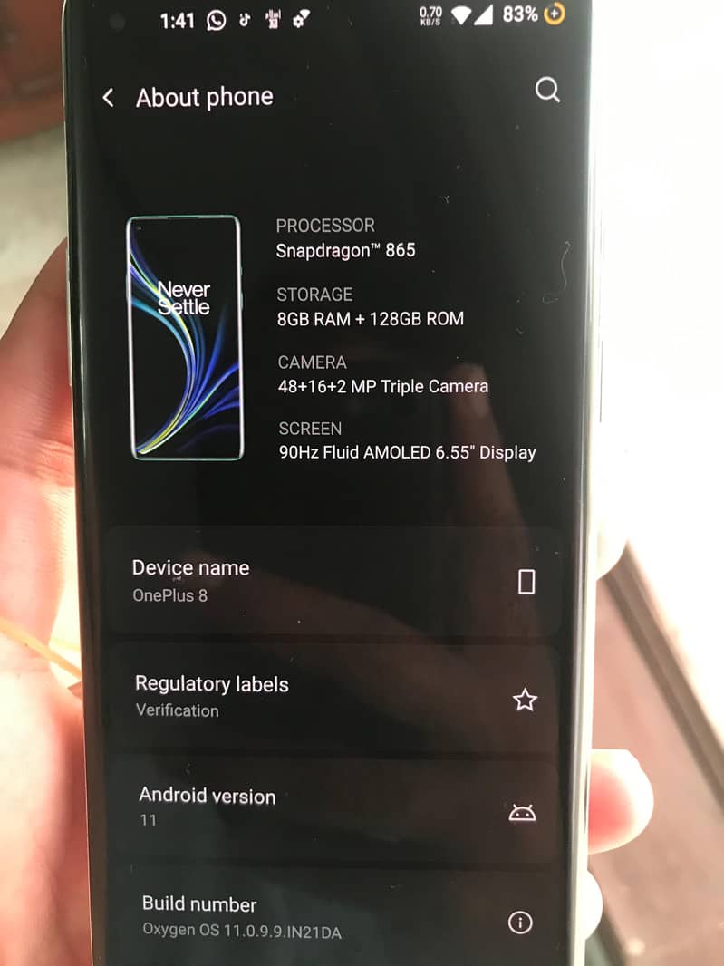 One Plus 8 2