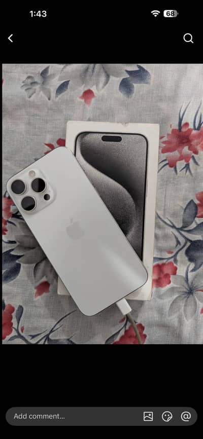 Apple iPhone 15 Pro Max jv 256 90 battery health
