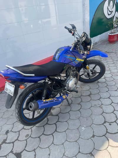 Yamaha ybr 2020model zero conditions both tyres new exchange possible