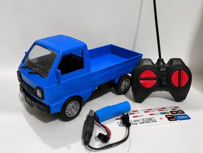 Drift Speed 27MHz Remote Control RC Toy Blue Truck for Kids