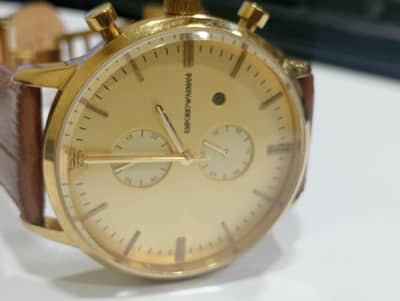 Empro Armani chronograph watch for men 43 mm dial size