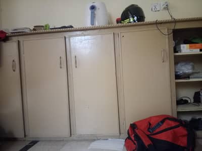 four bed room ki cabinet and one tv lunch ki cabinet