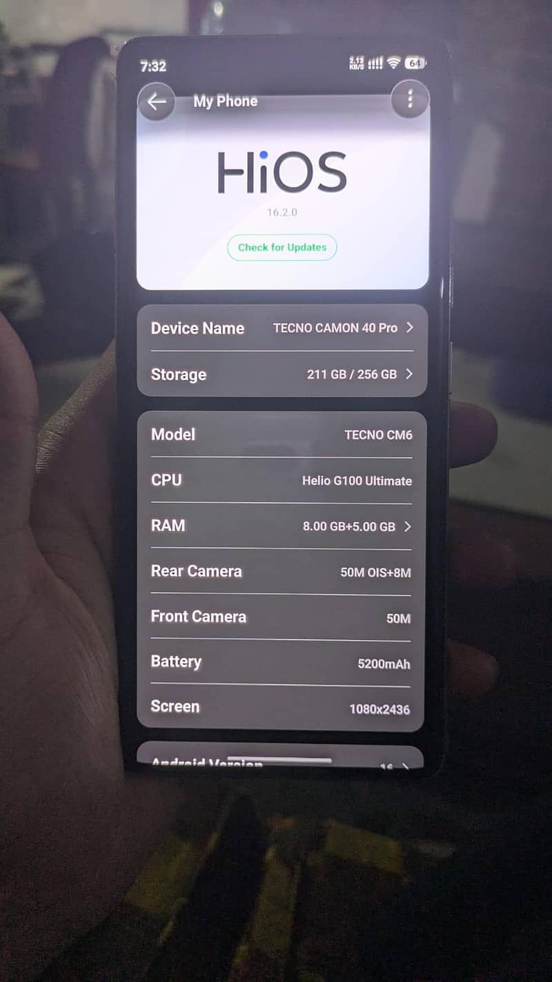 Tecno CAMON 40 Pro 1