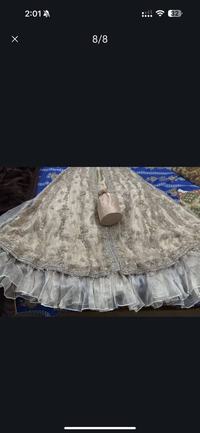 Bridal maxi only used once