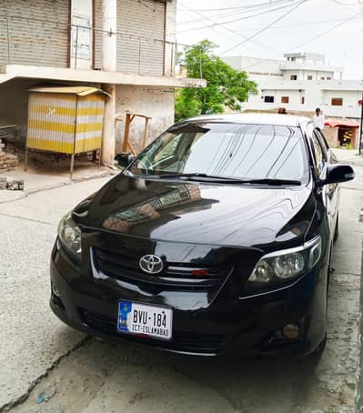 Corolla gli 2009 model Islamabad number