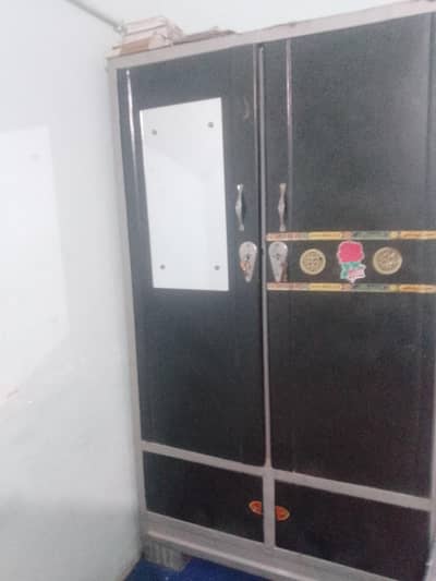 iron wardrobe two-door