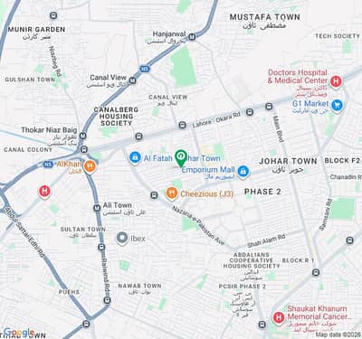 Spacious 5 Marla Residential Plot Available For sale In Johar Town Phase 2 - Block J2