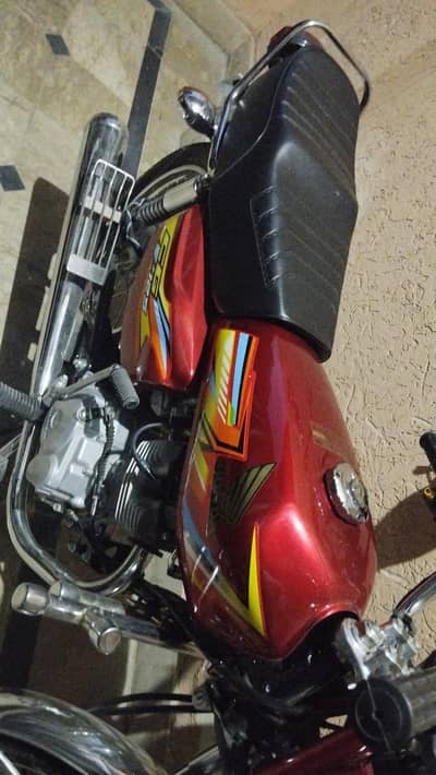 HONDA CG 125 2024 MODEL LOW MILEAGE FOR SALE