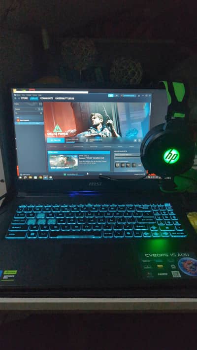 MSI Cyborg 15 A13UDX gaming laptop