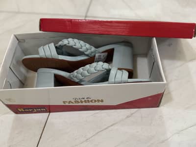 Borjan Braided straps block heel for Sale