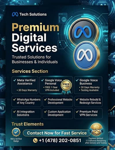 Tech Solutions – Premium Digital Services