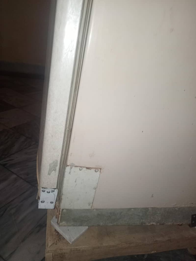A refrigerator 1