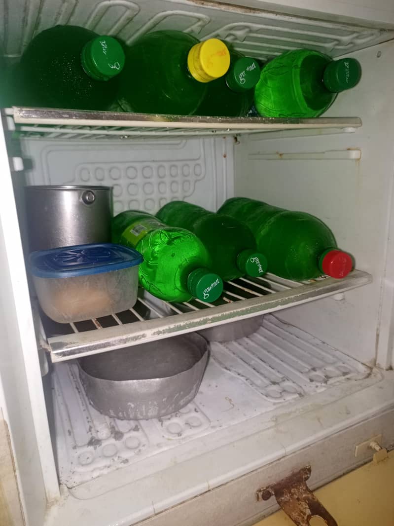 A refrigerator 4