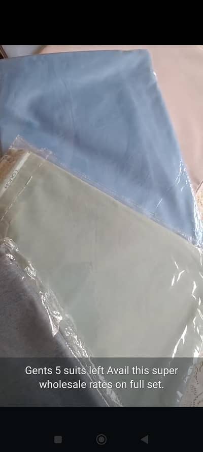 gents collection wash n waer  Original branded suits