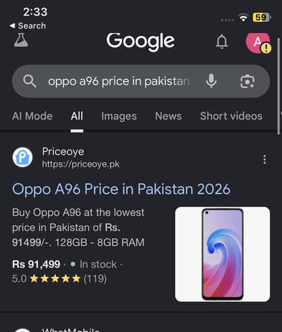 OPPO A96