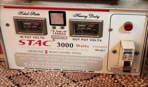 Stac Stabilizer 3000w
