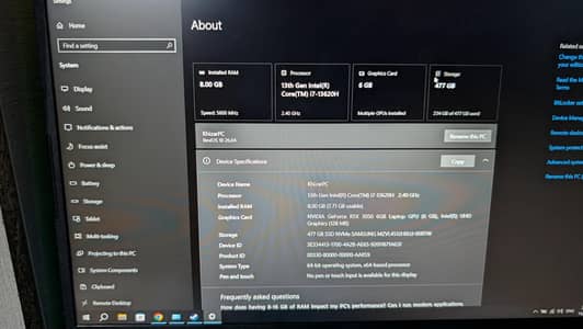MSI Cyborg 15 A13UDX gaming laptop