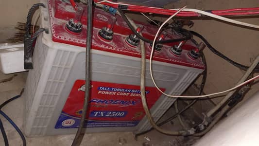 2 tubular batteries 2500