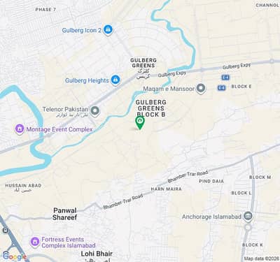 Nearest to Islamabad Express way.