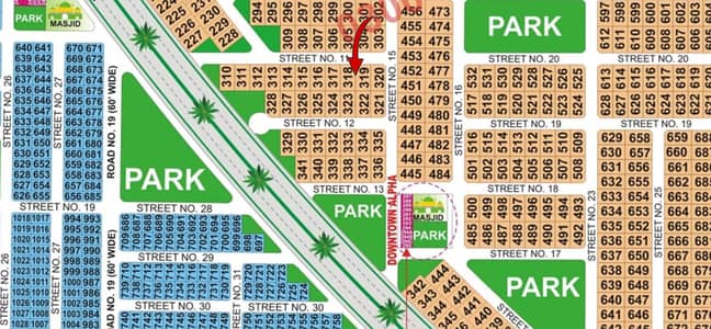 1 Kanal Plot at Excelent Location