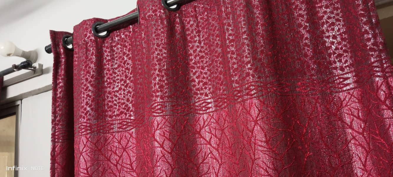 curtains set. 3