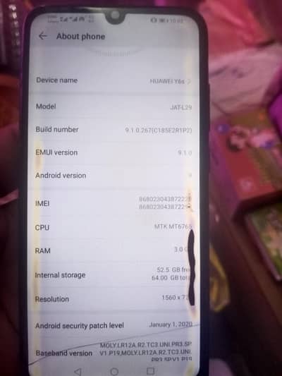 Huawei Y6s