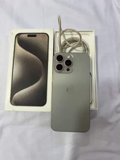 iPhone 15pro max 256Gb pta approved 100%ok mobile