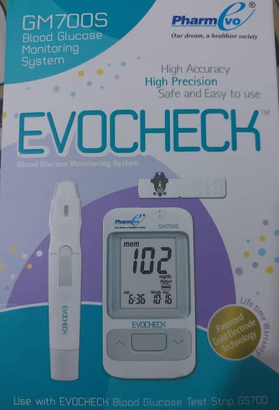 Evocheck sugar testing machine