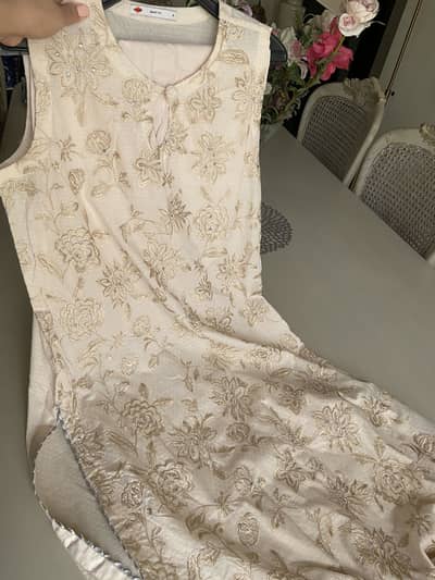 Khaadi nude two piece