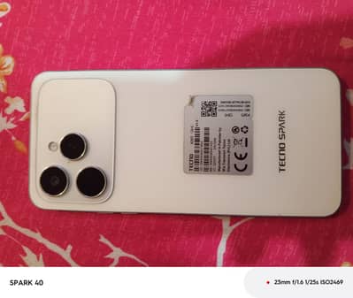 Tecno Spark 40th