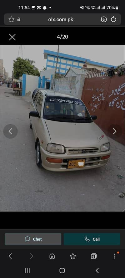 Daihatsu course 2007 manual ac chilled  all ok